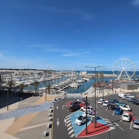 Apartment Trident - T2 Avec Vue Sur La Marina Et A Deux Pas De La Canet-en-Roussillon